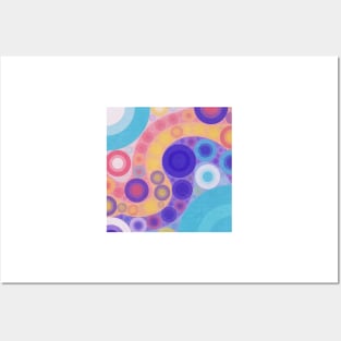 Bubble Rainbow Posters and Art